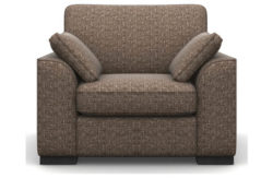 Heart of House Lincoln Fabric Chair - Mink